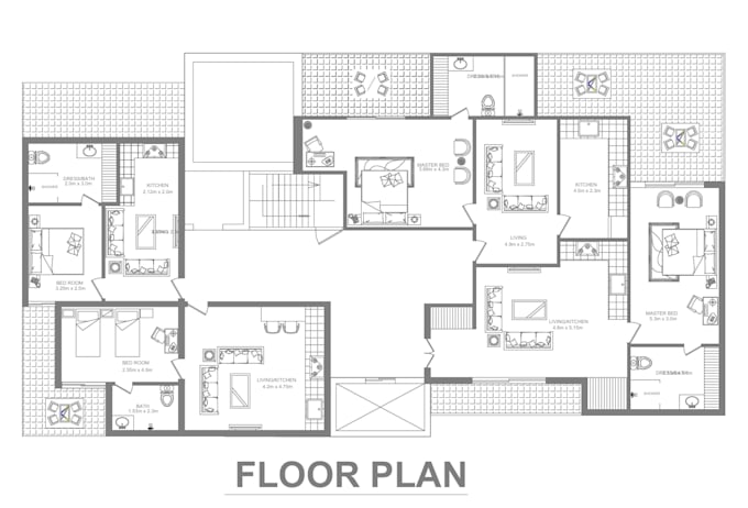 convert PDF or sketch into professional autocad drawings,cad