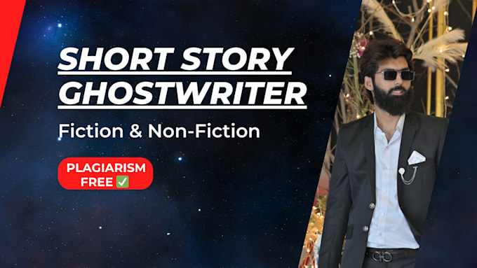 be your short story writer and ebook ghostwriter