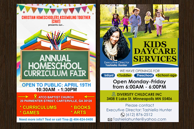 design an impeccable social media event, business flyer