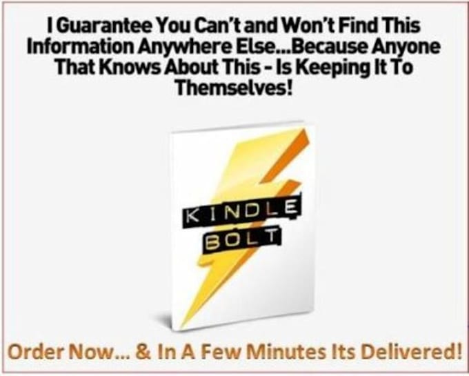 give You WSO Kindle Bolt Plus 5 2014 WSOs as Bonus