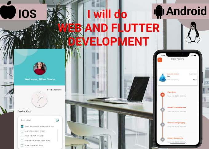 Develop android and ios apps using flutter and python by Nayanbarua ...