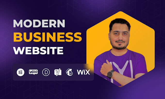 build a business website and create a responsive web design with ecommerce store