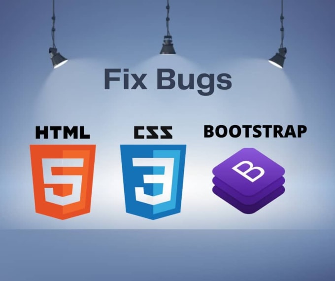 Fix bugs in html, css, or bootstrap by Ibn__aminu | Fiverr