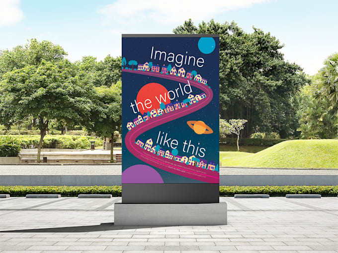 create an illustrated poster for your event
