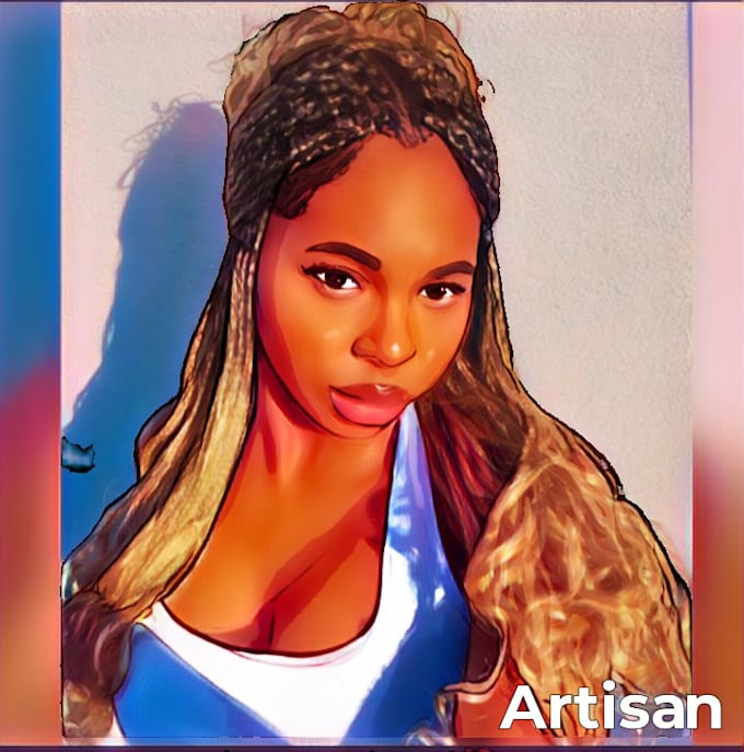 Draw you in a cartoon style by Arti5an_ Fiverr