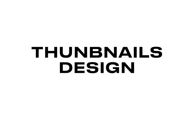 design you a great youtube thumbnail