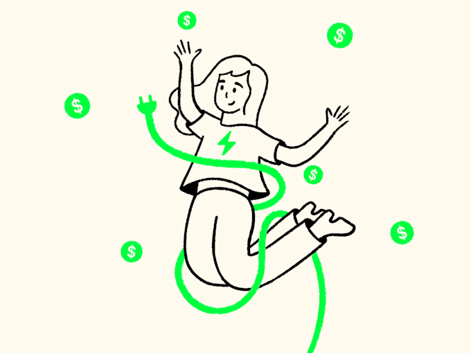 create freehand digital illustration for your website
