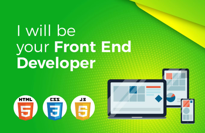 Be your front end developer html css javascript by Muddasar268 | Fiverr