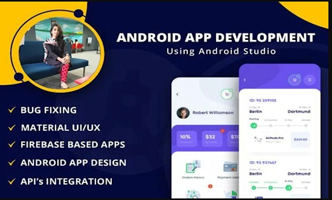 Do android development using android studio by Developeraiman | Fiverr