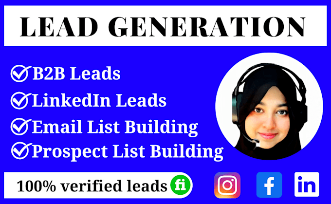 do b2b lead generation, linkedin leads, email list building