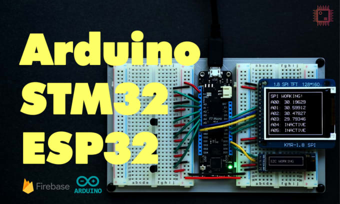 Assist you in stm32 arduino esp32 projects by Waleedtahir11 | Fiverr