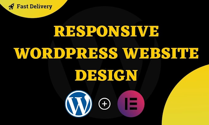 design responsive wordpress website or convert figma to elementor