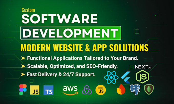 do web app software development saas app ai agent full stack software developer