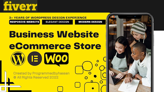 create custom ecommerce store with responsive wordpress design