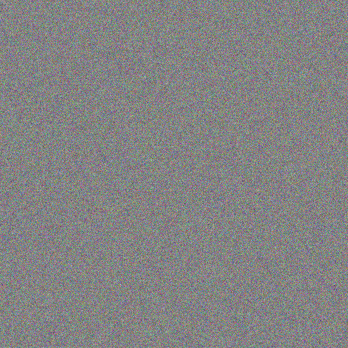 create a random image of random pixels for nft