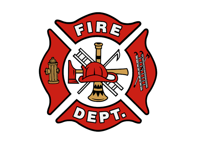 do make high quality firefighter logo with express delivery