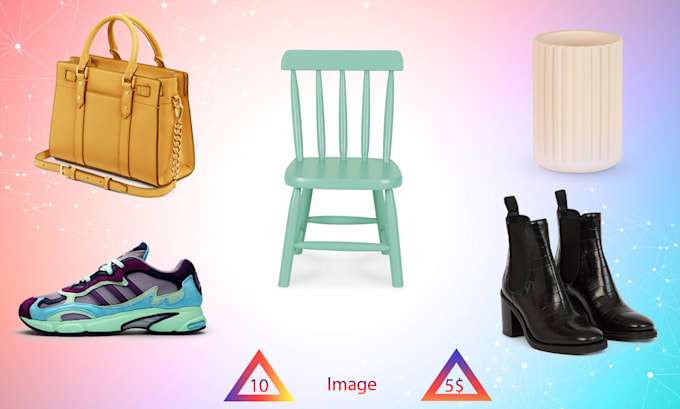do background removal image cut out retouch and shadow