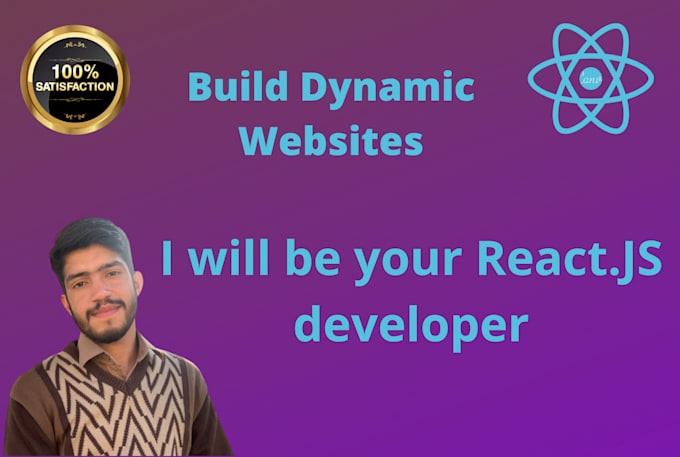 Develop your website using react js by Junaidbaloch884 | Fiverr