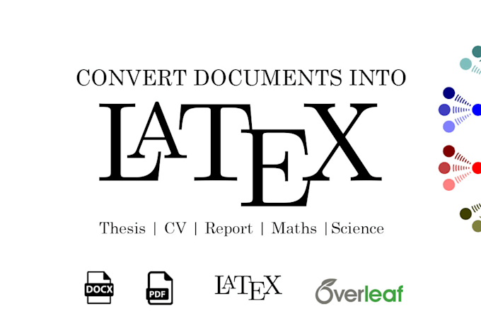 typeset and convert your documents to PDF and  diagrams to tikz ,latex