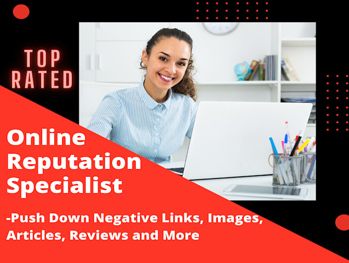 push down and suppress negative search results with SEO