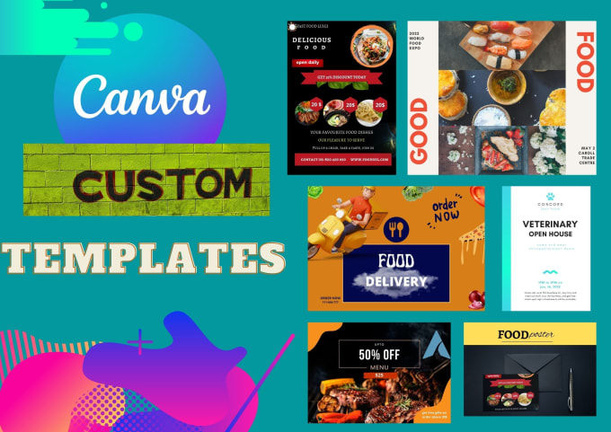 Design custom canva templates by Nimra asif Fiverr