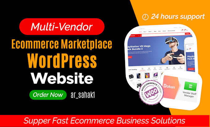 setup b2b multi vendor ecommerce marketplace wordpress website