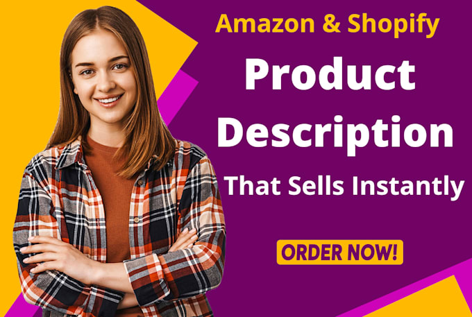do amazon listing product description copywriting SEO optimization shopify