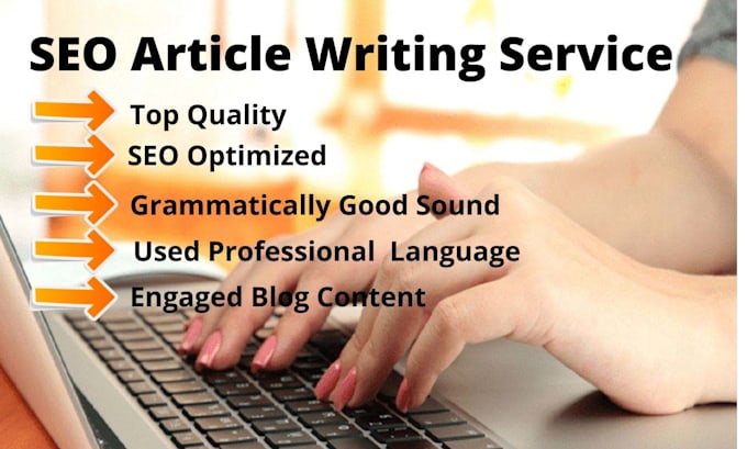be your SEO blog content writer and article writing