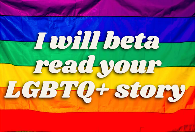 beta read your lgbtq book or ebook