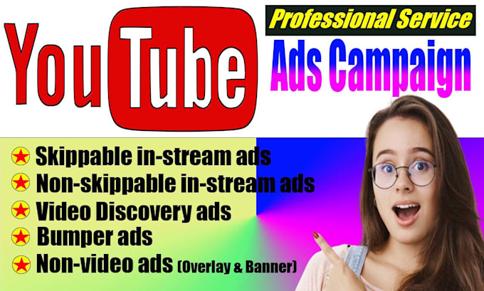 create and setup youtube video ads campaign by google ads