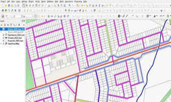 make professional and pro gis maps, digitization and analysis