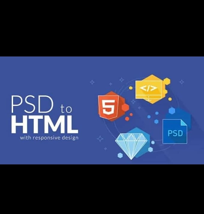 be your frontend developer for convert psd to html