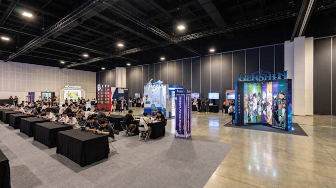 create fast exhibition and presentation visual, ai assisted