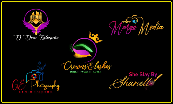 do a professional photography logo or signature watermark