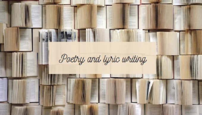 write the best song lyrics and poetry on any topic