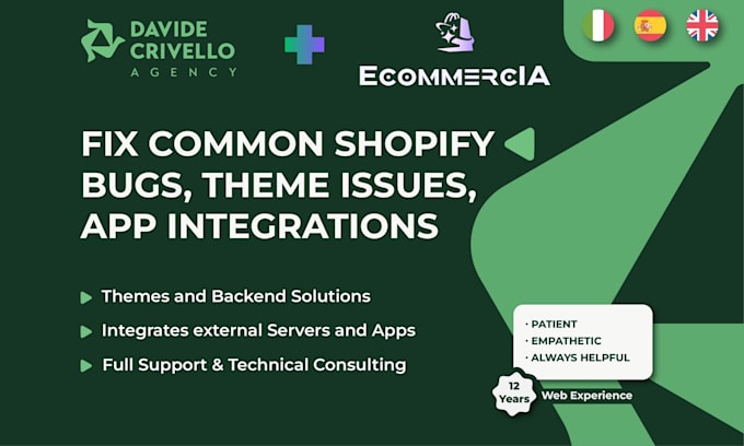 fix shopify apps and shopify API integrations