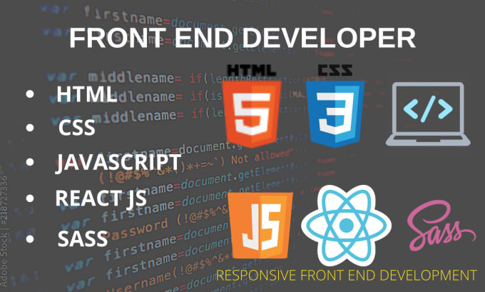 Be your front end web developer by Omoola_dev | Fiverr