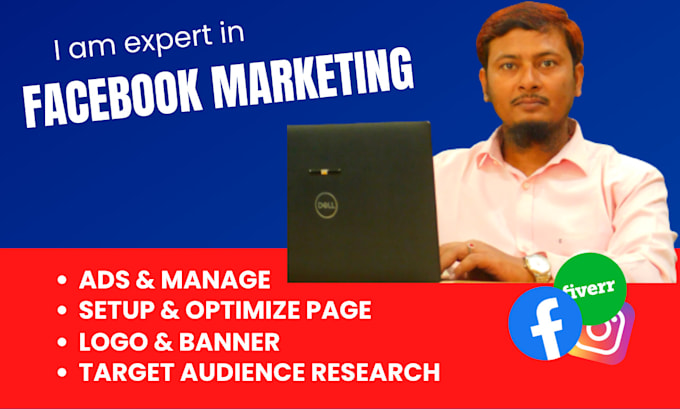 be your facebook marketing,  advertising and audience reseach