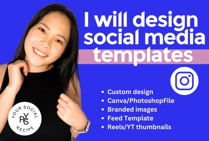 design engaging social media templates