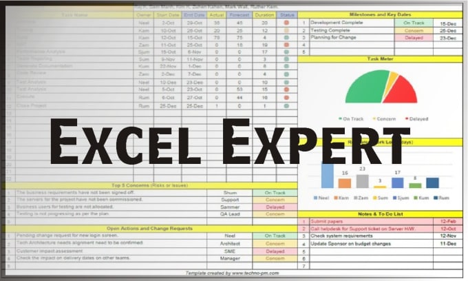 Excel Vorlage zur Auftragsverfolgung