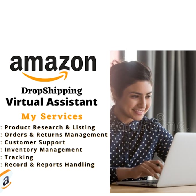 Amazon Dropshipping Virtual Assistant Be your amazon dropshipping virtual assistant by Eishafatima156 | Fiverr