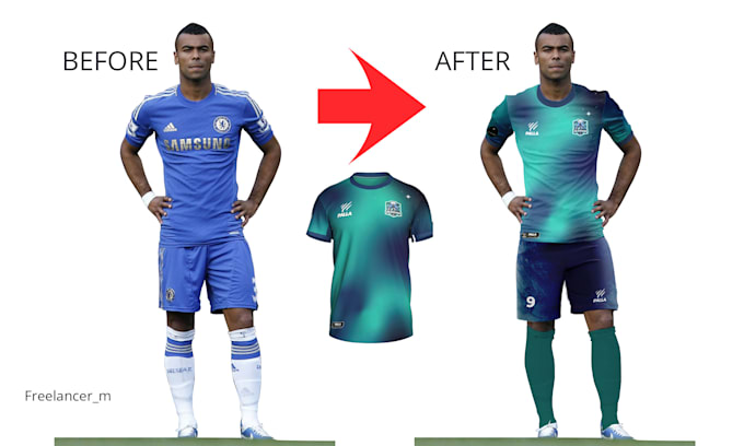 do merchandise mockups, change patterns, and recolor cloth