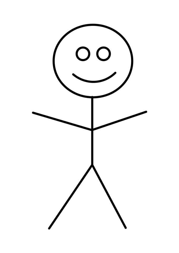 Draw a poorly made stick figure by Chadgigga | Fiverr