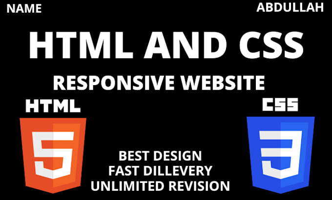 Create html,css website full responsive by Abdullahahme230 | Fiverr