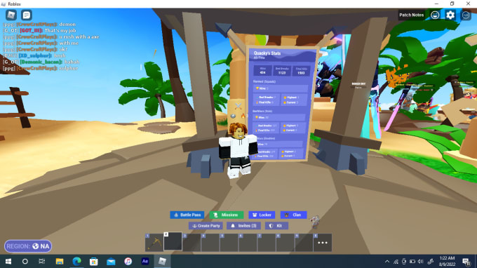 Teach you how to be a pro in roblox bedwars by Yoinsight