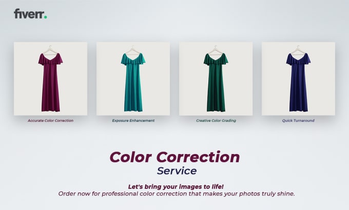 do color correction or color change