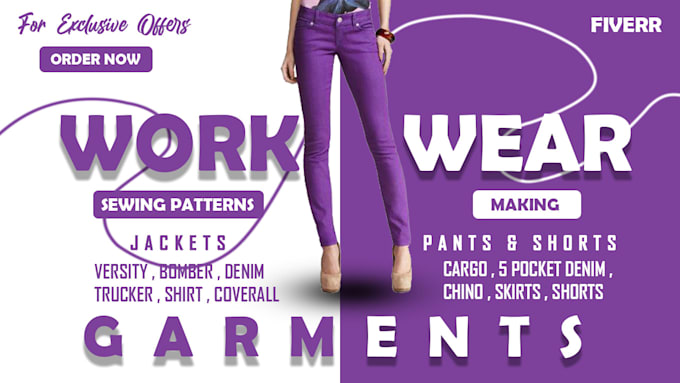 convert your sketch to a professional digital sewing pattern