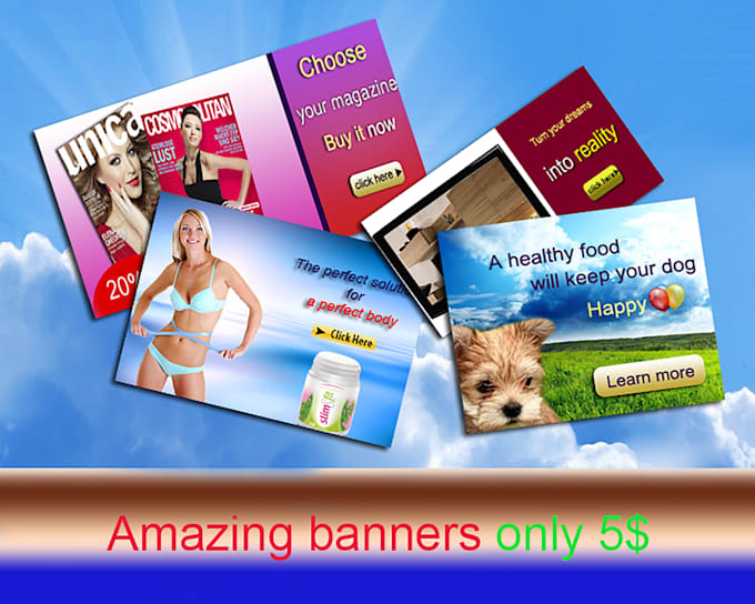design professional banners for your site