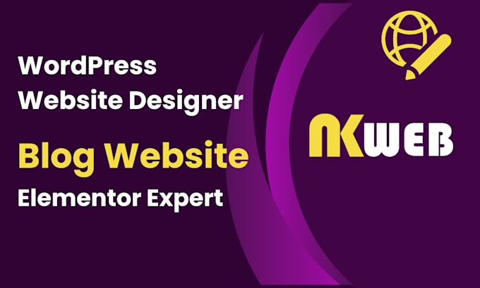 design a modern blog website using wordpress and elementor pro