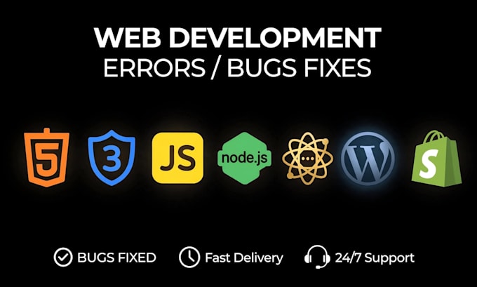 fix wordpress woocommerce shopify bugs and website issues